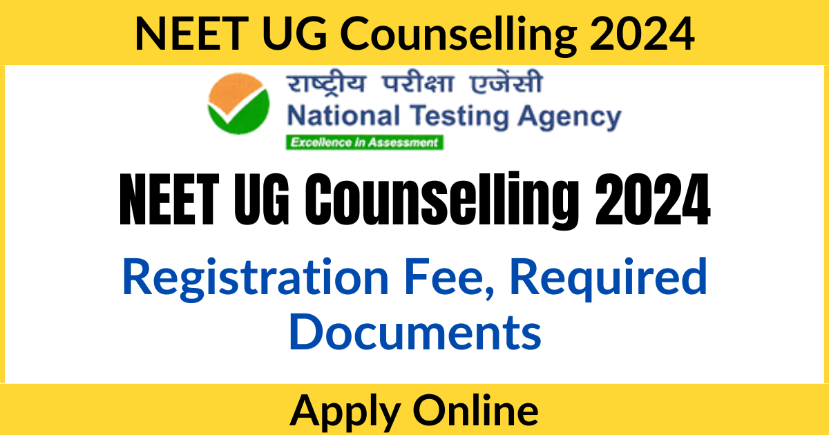 NEET UG Counselling Date 2024