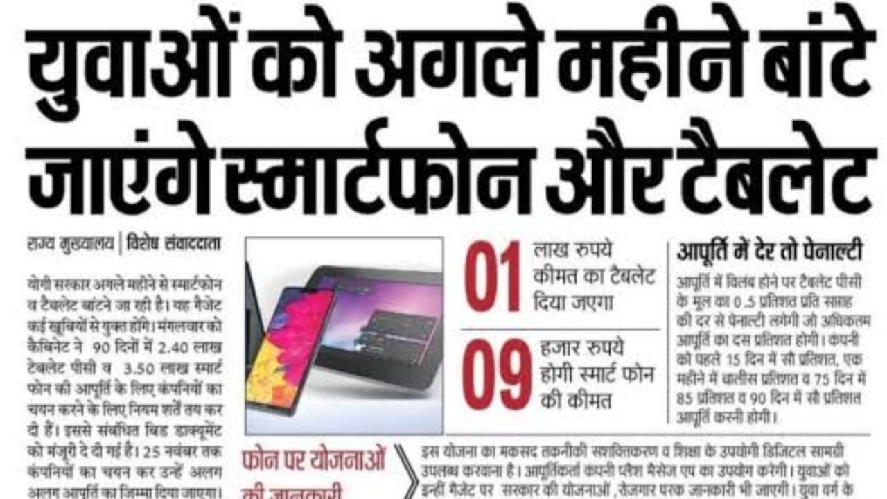 Free Smartphone Yojana 2024 