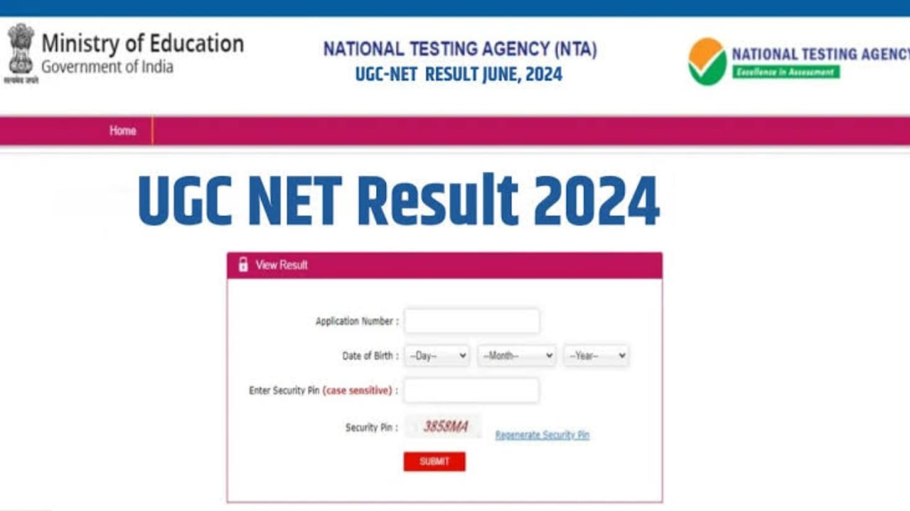 UGC NET Result 2024